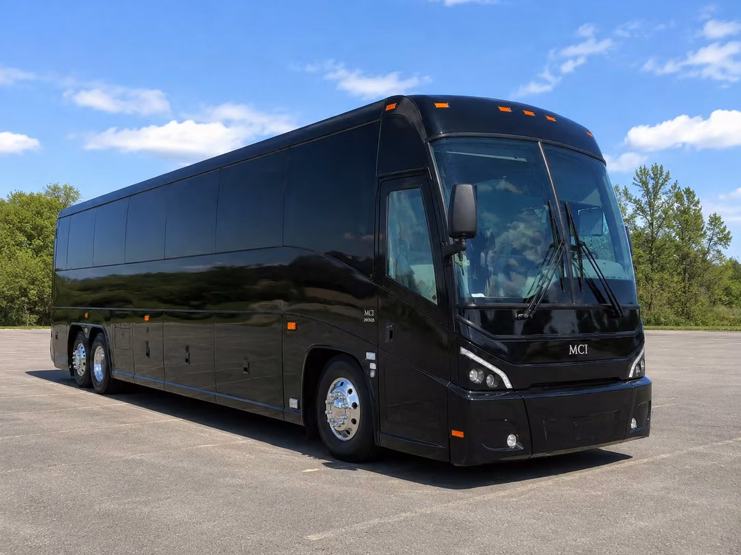 perris charter bus rental exterior