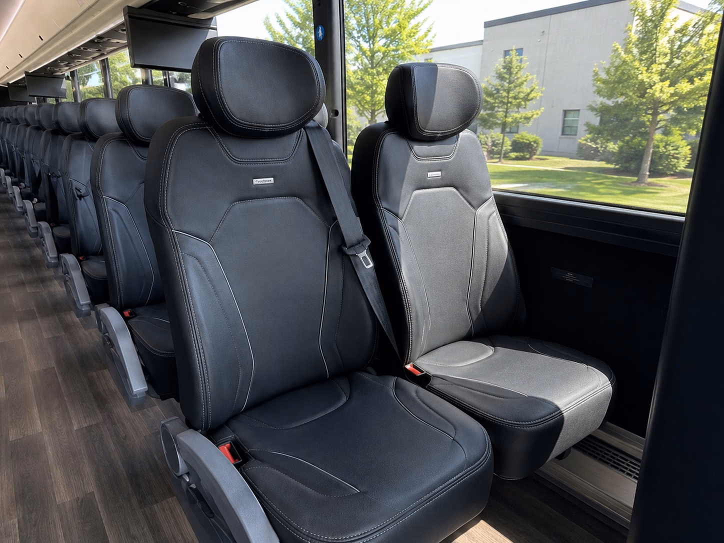 perris charter bus rental inside