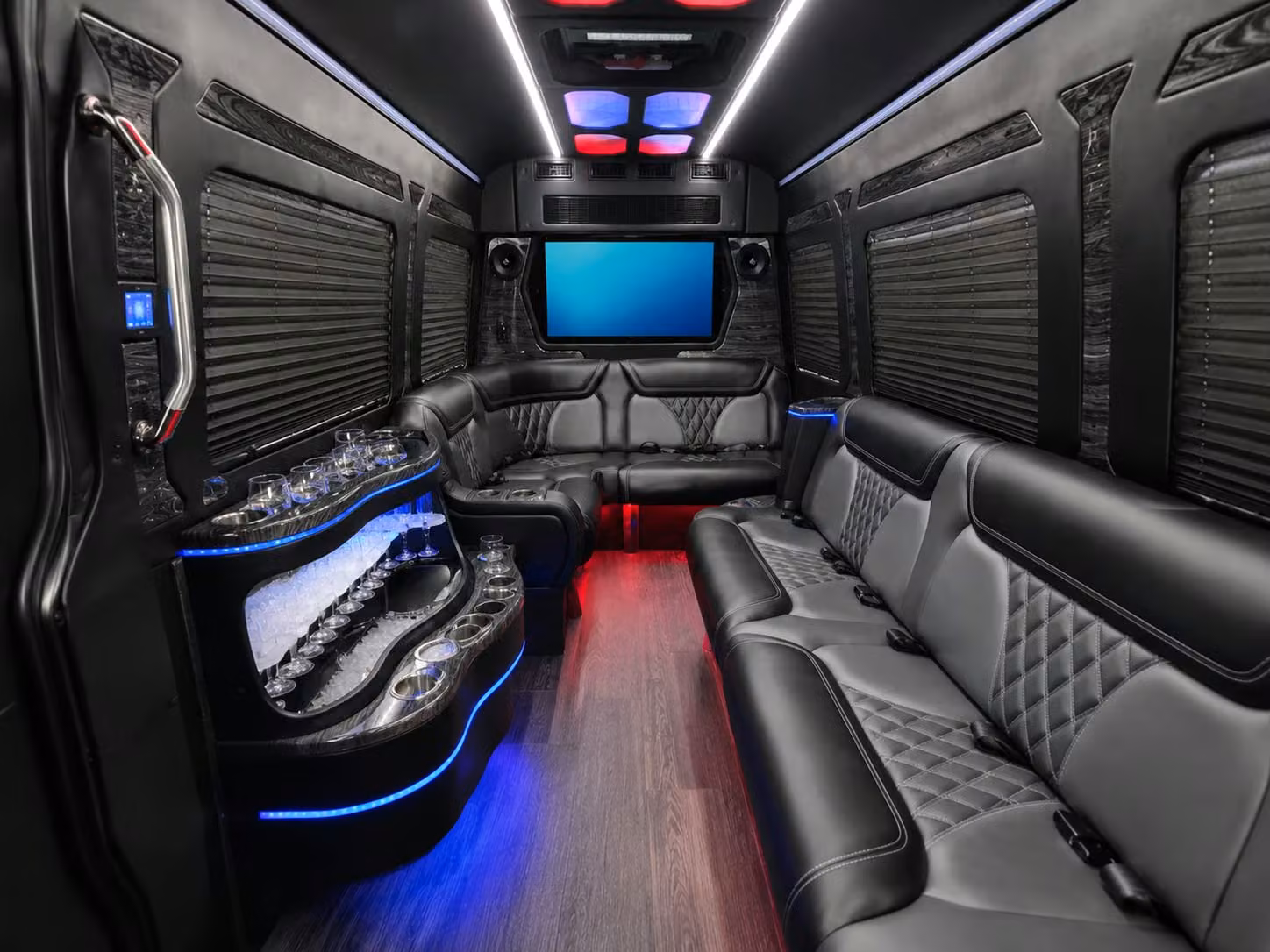perris sprinter van rental with driver